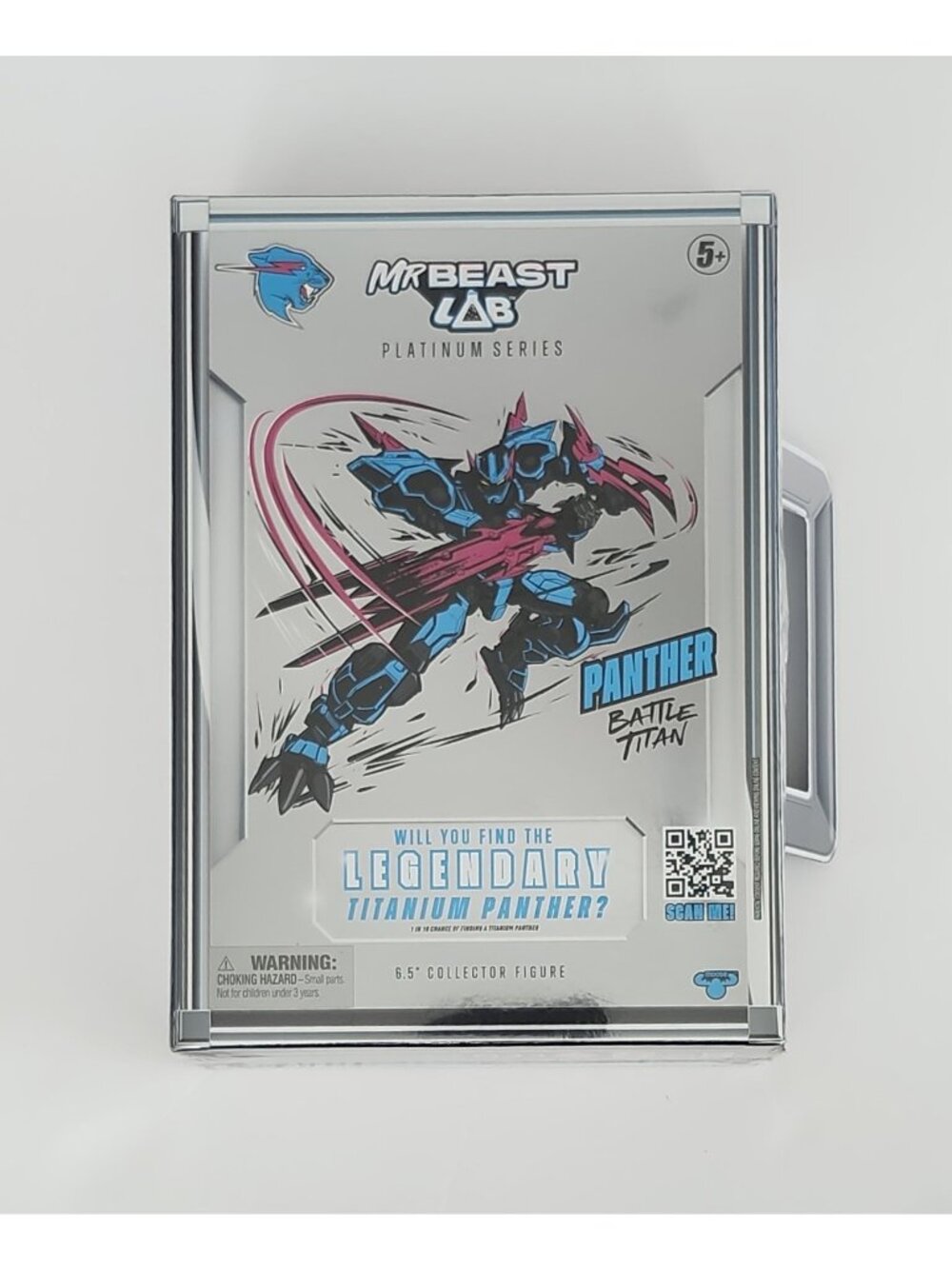 MrBeast Lab Platinum Series 6.5” Battle Titan Collector Figure - Panther